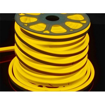 Гибкий неон 12V SMD 2835/120 (IP67) Yellow